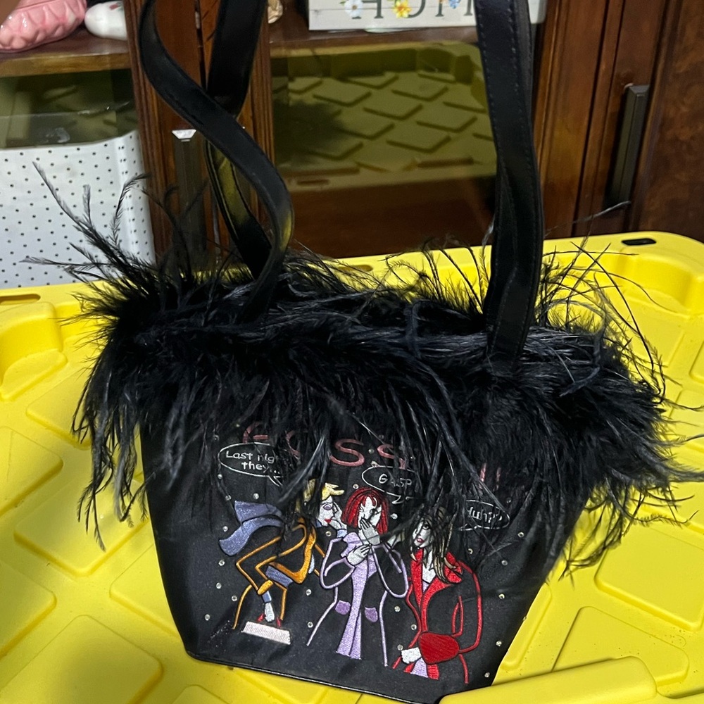 Super Cute Bag with feathers